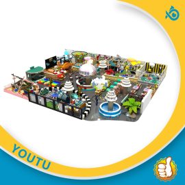 Customize the entire Macaron Naughty Castle 1100 square meters