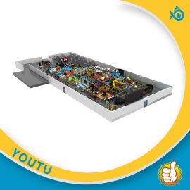 Colorful Theme Naughty Castle 3000 square meters