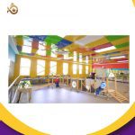 Kids Kindergarten Indoor Wooden Playground Sensory Fitness Equipment