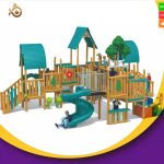 Hot Sale Kid Playground Outdoor Equipment, Commercial Playground Kids Outdoor Playground Wood