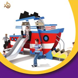 Modern Outdoor Playground PE Playground Kids Outdoor Playground Equipment Commercial Outdoor Playground Equipment