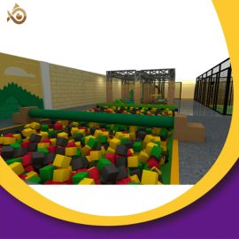 700m2 lmmersive Forest Themedndoor Amusement Park lmmerse DreamyForest Atmosphere Thrilling Large Slide