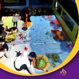 Interactive Beach Games for Kids for Indoor Play Center