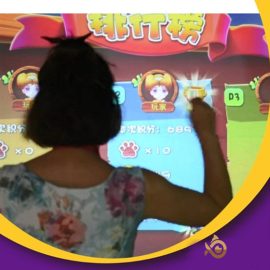 New Type Amusement Park Floor Interactive Projection Equipment