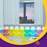 Custom Made Wall Paddings Colorful Indoor Playground Protection