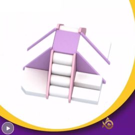 Soft Play Kids Purple Indoor Climbing And Sliding Equipment