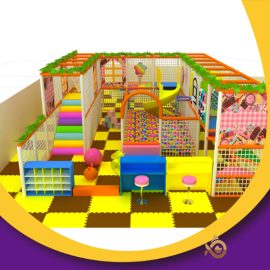 Kids Naughty Castle Kids And Toddler 8.6*6M Small Playground Indoor Equipment Soft Play Playground For Sale