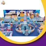1105㎡A Commercial Children'sAmusement Park with A Science Fiction Theme of Spaceships in The Sky