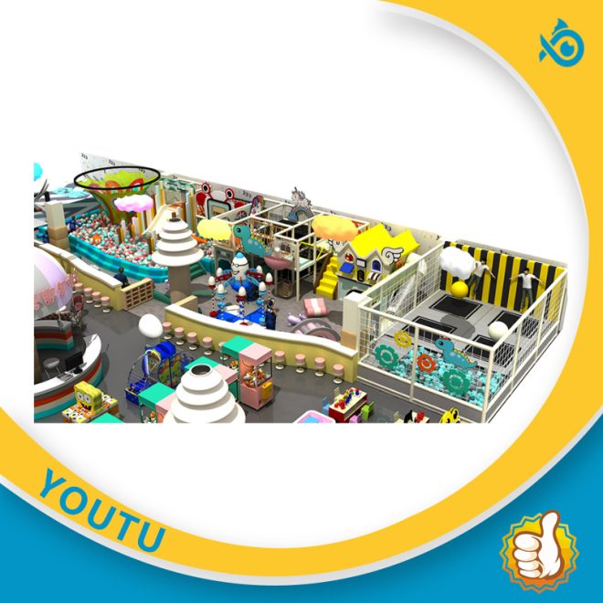 Customize the entire Macaron Naughty Castle 1100 square meters - Image 3