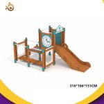 Kids Kindergarten Indoor Wooden Playground Sensory Fitness Equipment - immagine 3