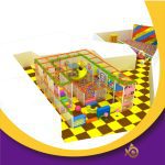 Colorful Kids Naughty Castle Kids And Toddler 8.6*6M Small Playground Indoor Equipment Soft Play Playground For Sale