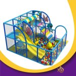 Blue Naughty Castle Kids And Toddler 5*5M Small Playground Indoor Equipment Soft Play Playground For Sale - Bild 3