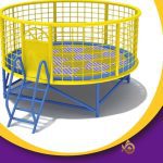 KidsPlay Professional Mini Size Trampoline - Image 6