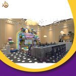 750m2indoor Amusement Park TheLarge Sliding Barrel with Free TrampolinesPlayground Offering Feeling of Weightlessness - Bild 4