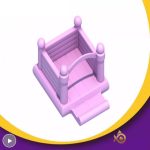 Soft Play Package Kids Purple Inflatable Castle Indoor Equipment - Bild 4