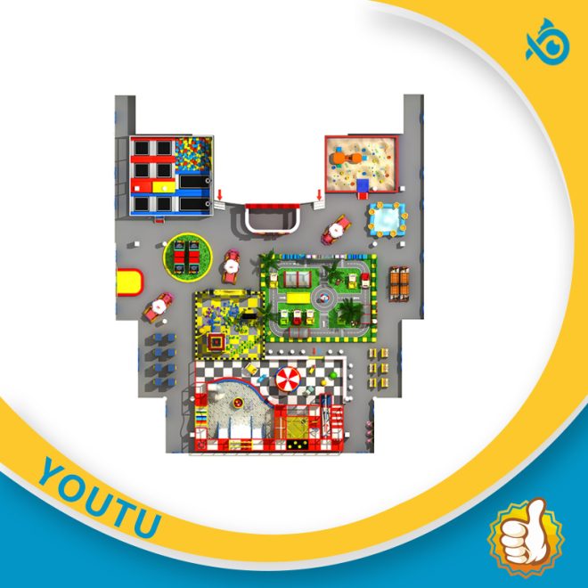 Colorful Theme Naughty Castle 2000 square meters - Image 4