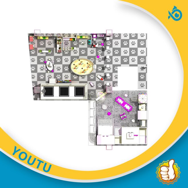 Customized small kindergarten mall supporting 200 square meters - Image 4