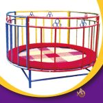 With safety enclosure commercial 14 kids trampoline tent - Imagen 5