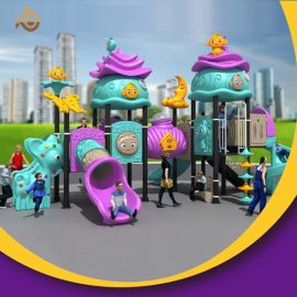 Colorful Slide Slide Outdoor Playground Type Funny Equipment