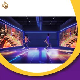 Immersive Multiplayer VR Interactive Gaming Space