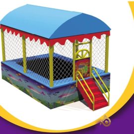 Outdoor Trampoline Jumping