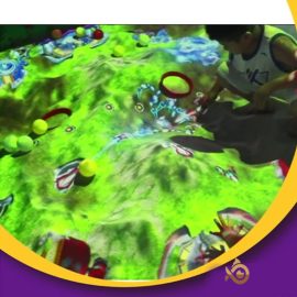 Hot sale Interactive floor projector for Children game