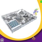 Soft Play Package Kids Grey Style Inflatable Castle Slide Indoor Equipment Set - Image 6