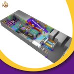 1200㎡Trampoline Theme withSmall High Climbing Rope AmusementEquipment for Market Mall - Image 6