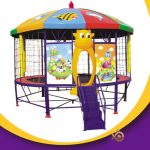 Commercial kids jumping outdoor trampoline park for sal – Image 3
