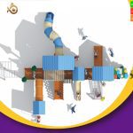 Hot Sale Kid Playground Outdoor Equipment, Commercial Playground Kids Outdoor Playground Wood - immagine 7