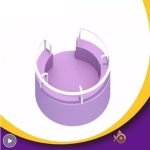 Soft Play Package Kids Purple Inflatable Castle Indoor Equipment - Bild 7